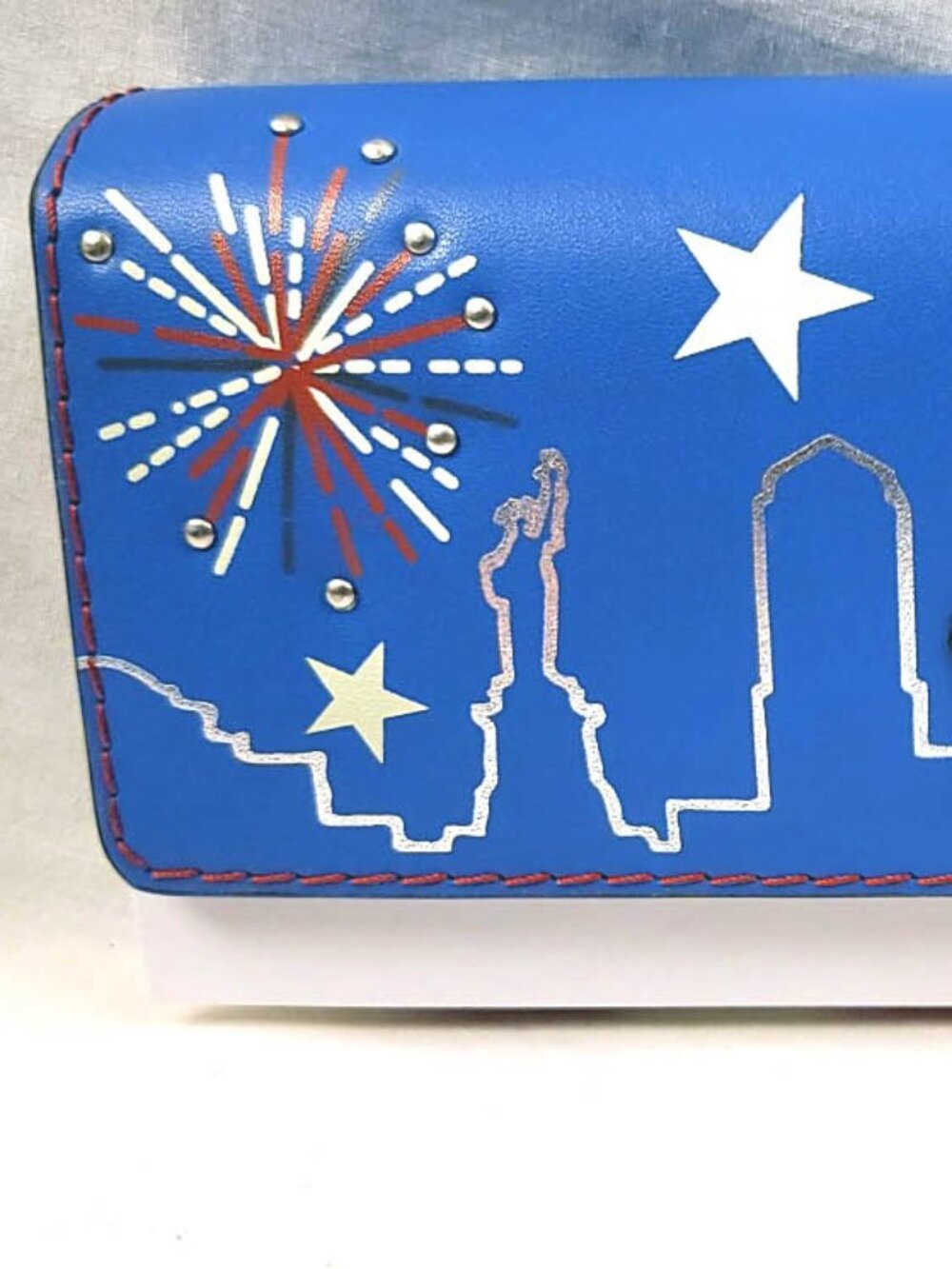 2 pc. NWT RADLEY LONDON FIREWORKS STRIPE 250 ANNIVERSARY 3D PURSE/BAG-WALLET SET - Picture 11 of 15